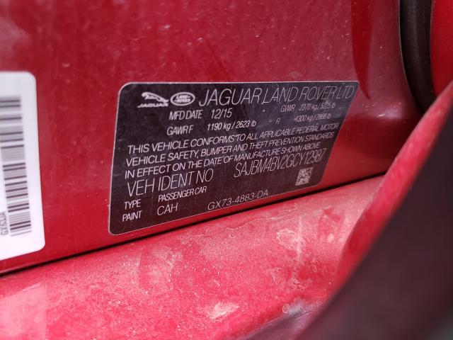 2016 JAGUAR XF S SAJBM4BV2GCY12987