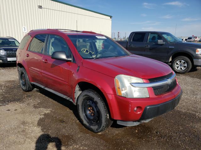 red 2005 chevy equinox