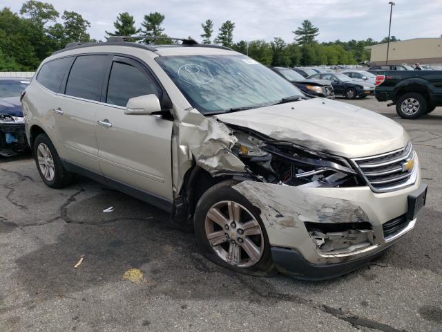 Salvage cars for sale from Copart Exeter, RI: 2013 Chevrolet Traverse L
