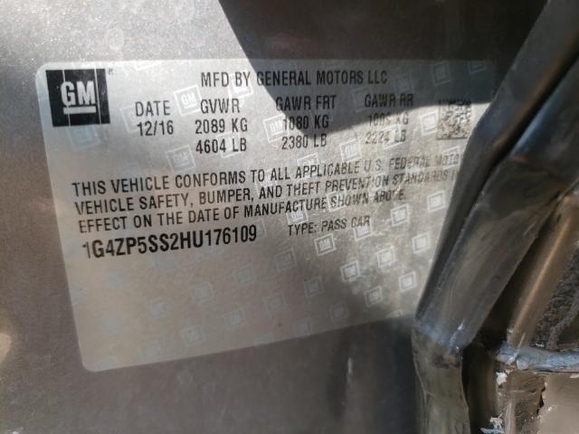 2017 BUICK LACROSSE E 1G4ZP5SS2HU176109