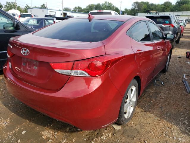 2012 HYUNDAI ELANTRA GL KMHDH4AE6CU469680