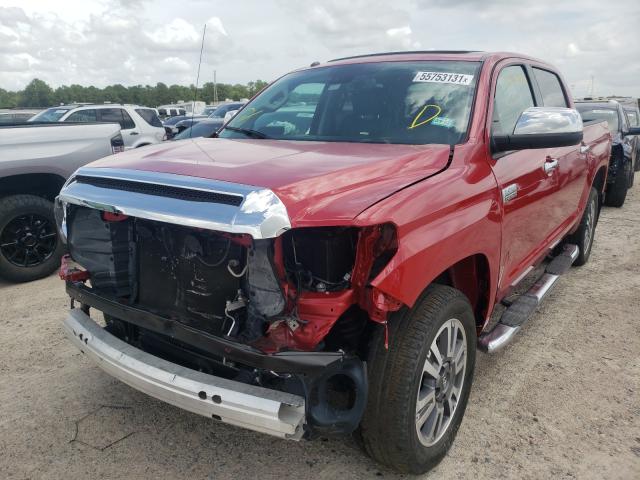 2019 TOYOTA TUNDRA CRE 5TFGY5F12KX250449