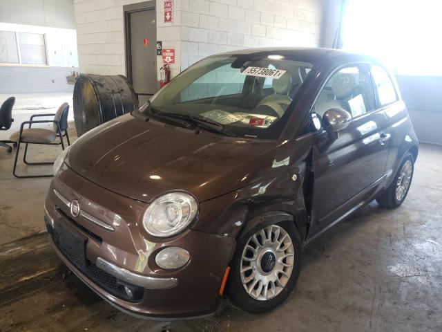 2014 FIAT 500 LOUNGE 3C3CFFCR8ET263408
