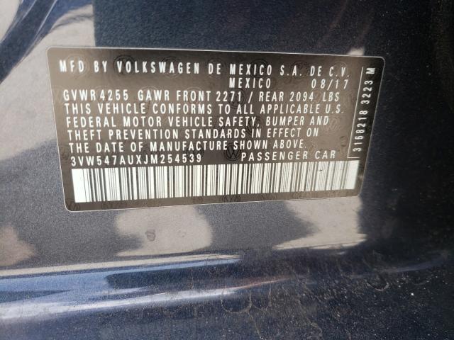 2018 VOLKSWAGEN GTI S 3VW547AUXJM254539