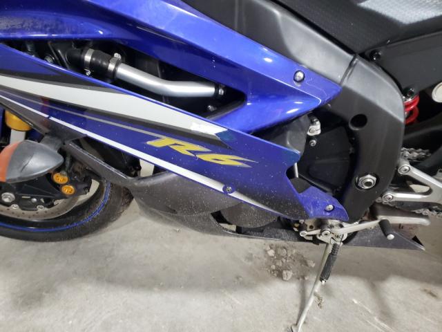 2007 YAMAHA R6 JYARJ12E27A021449