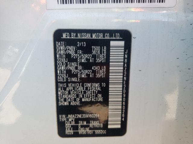 2013 INFINITI QX56 JN8AZ2NE2D9060264
