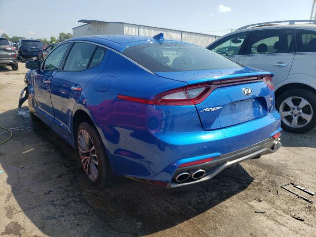 2019 KIA STINGER PR KNAE25LA3K6061969