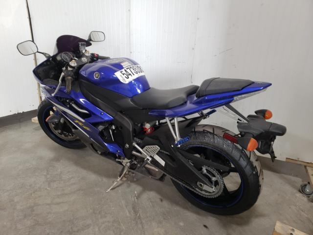 2007 YAMAHA R6 JYARJ12E27A021449