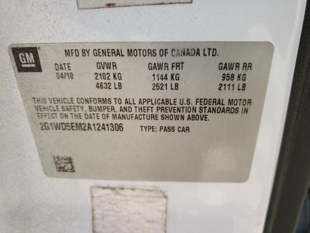 2013 CHEVROLET IMPALA POL 2G1WD5E32D1263740