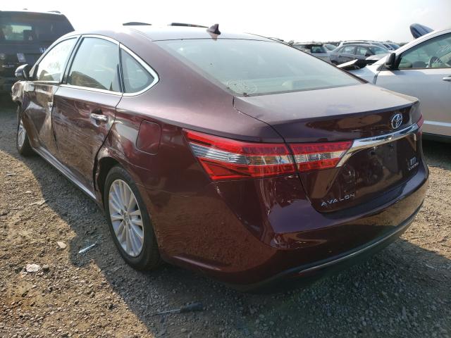 2013 TOYOTA AVALON HYB 4T1BD1EB6DU013567