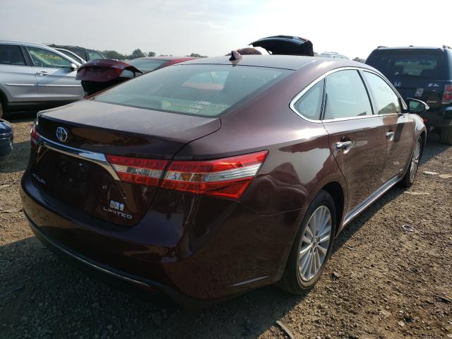 2013 TOYOTA AVALON HYB 4T1BD1EB6DU013567