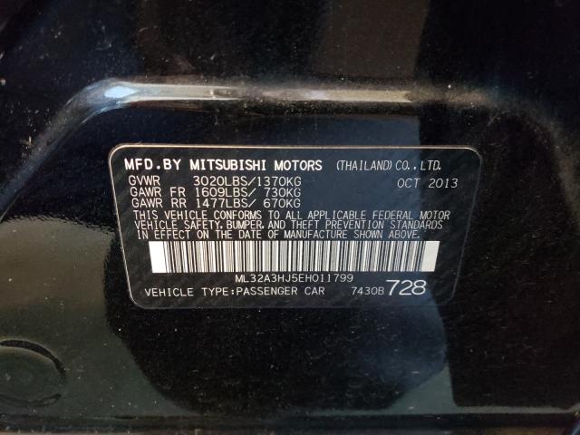 2014 MITSUBISHI MIRAGE DE ML32A3HJ5EH011799