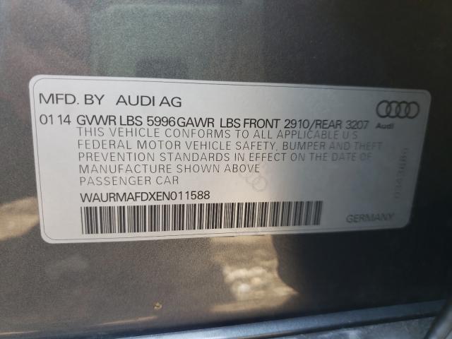 2014 AUDI A8 L TDI Q WAURMAFDXEN011588
