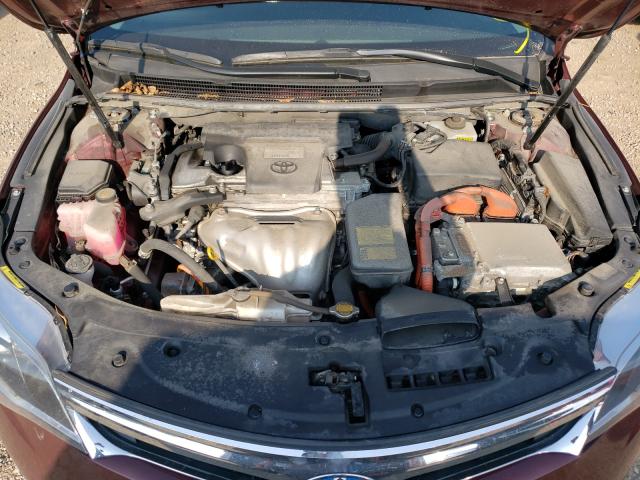 2013 TOYOTA AVALON HYB 4T1BD1EB6DU013567