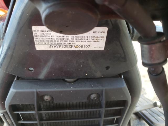 2015 YAMAHA XVS1300 CT JYAVP32EXFA006107