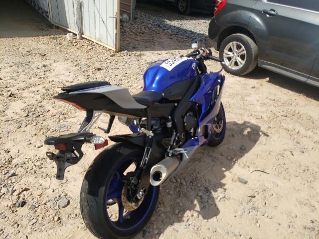2020 YAMAHA YZFR6 JYARJ28E2LA006926