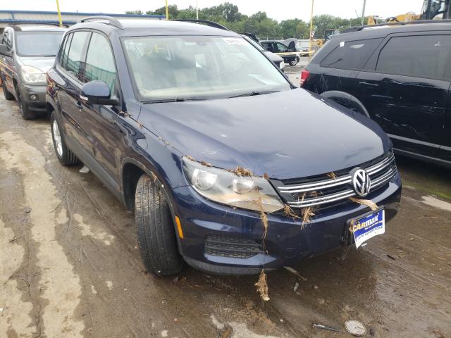 Flood-damaged cars for sale at auction: 2016 Volkswagen Tiguan S