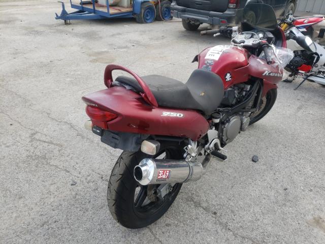 2006 SUZUKI GSX750 F JS1GR7GA962100505