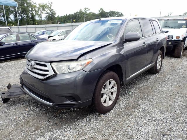 2013 TOYOTA HIGHLANDER - 5TDZK3EH1DS105392