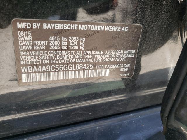 2016 BMW 428 I GRAN WBA4A9C56GGL88425
