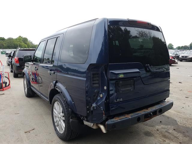 2011 LAND ROVER LR4 HSE LU SALAK2D47BA549112