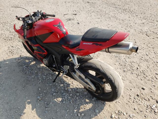 2005 HONDA CBR600 RR JH2PC37095M201366