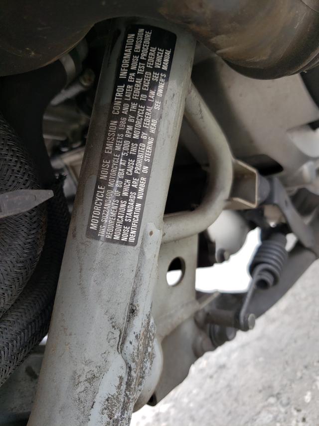 2009 SUZUKI AN400 JS1CK44A992100627