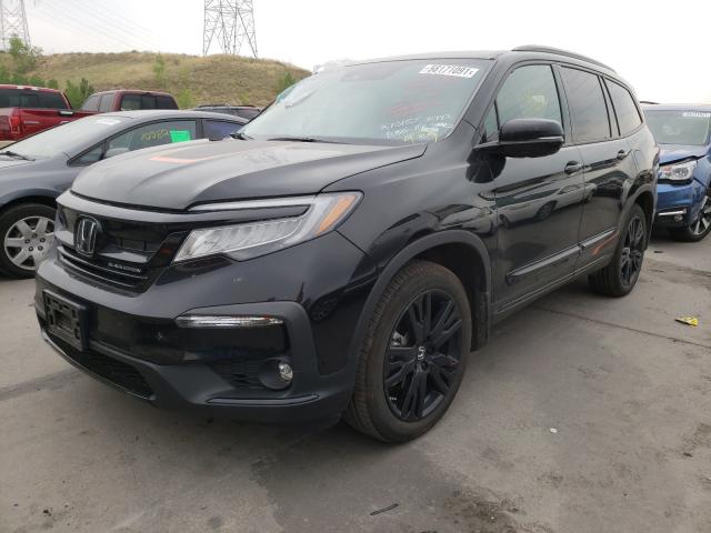 2021 HONDA PILOT BLAC 5FNYF6H76MB016958
