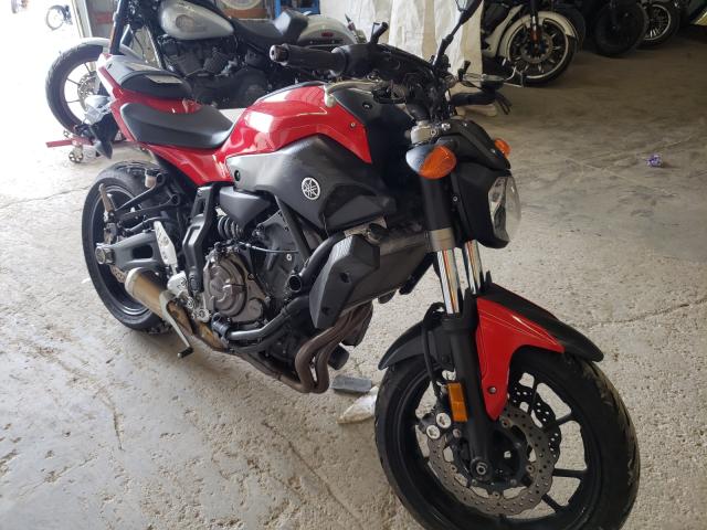 2017 YAMAHA FZ07 JYARM06E1HA011833
