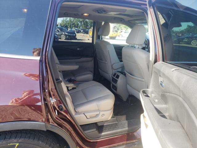 2016 HONDA PILOT ELIT 5FNYF6H08GB117829