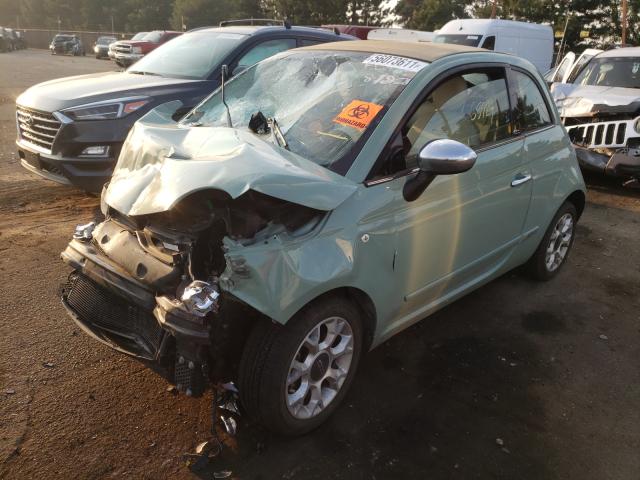 2017 FIAT 500 LOUNGE 3C3CFFER9HT569681