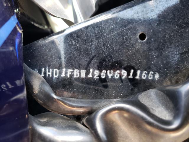 2006 HARLEY-DAVIDSON FLHRI 1HD1FBW126Y691166