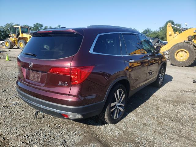 2016 HONDA PILOT ELIT 5FNYF6H08GB117829