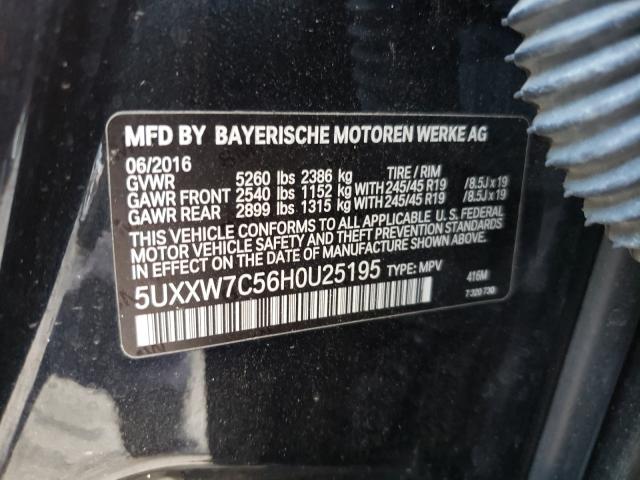 2017 BMW X4 XDRIVEM 5UXXW7C56H0U25195