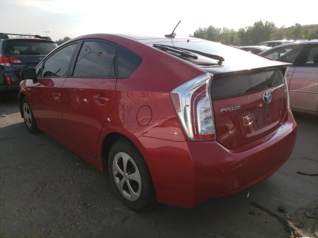 2012 TOYOTA PRIUS JTDKN3DU9C5493287