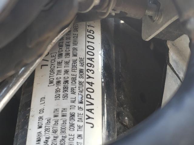 2009 YAMAHA XVZ13 TF JYAVP04Y39A001051