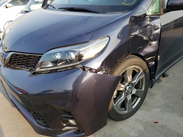2019 TOYOTA SIENNA SE 5TDXZ3DC3KS978017