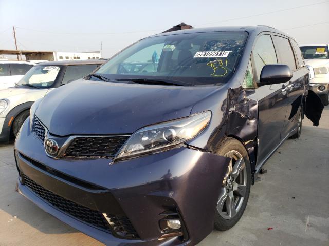 2019 TOYOTA SIENNA SE 5TDXZ3DC3KS978017