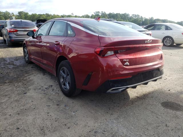 2022 KIA K5 LXS 5XXG14J23NG089944
