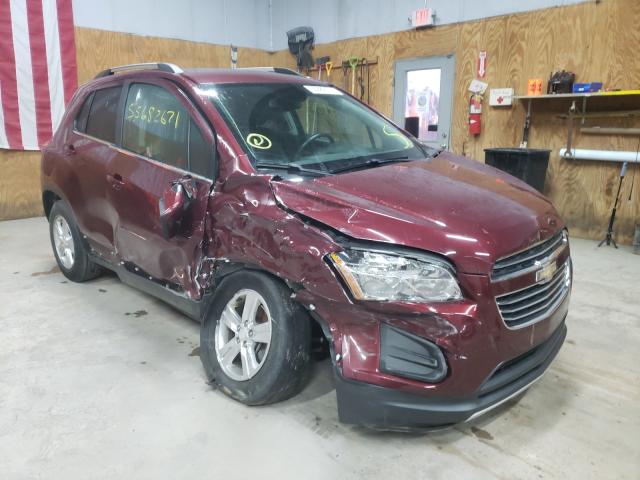 Salvage cars for sale from Copart Kincheloe, MI: 2016 Chevrolet Trax 1LT