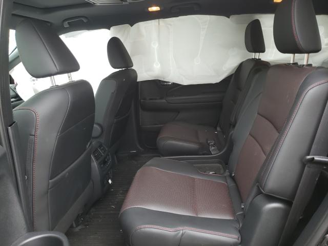 2021 HONDA PILOT BLAC 5FNYF6H76MB016958