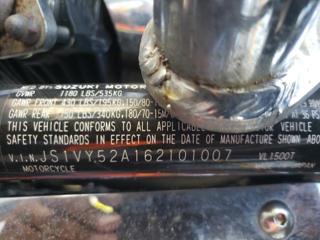 2006 SUZUKI C90 JS1VY52A162101007