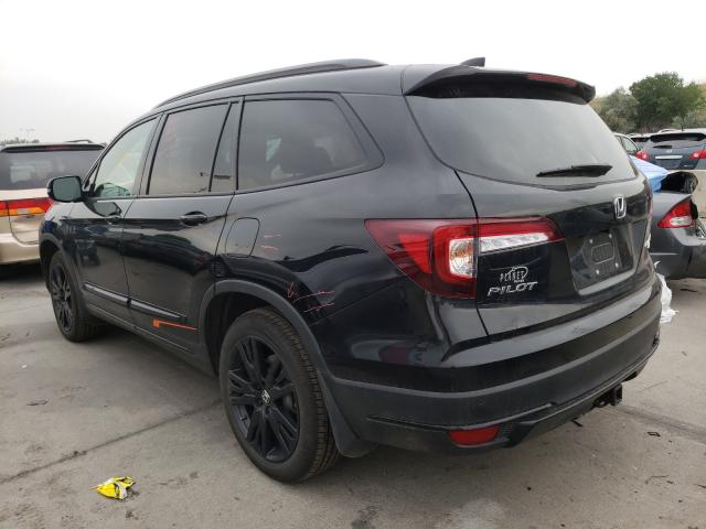 2021 HONDA PILOT BLAC 5FNYF6H76MB016958