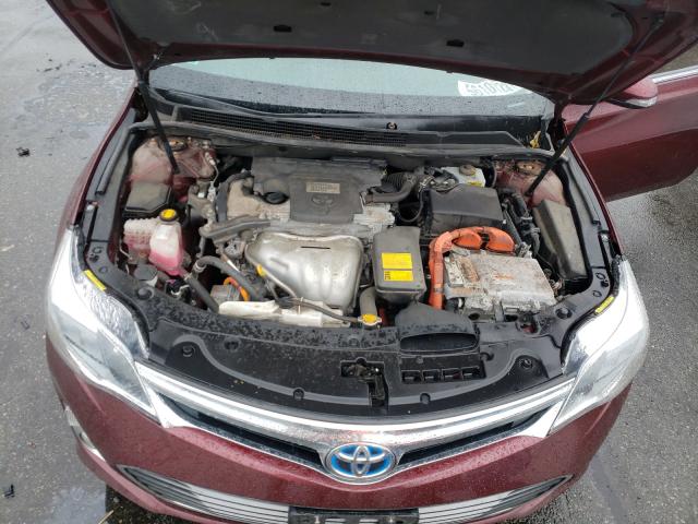2013 TOYOTA AVALON HYB 4T1BD1EB9DU006502