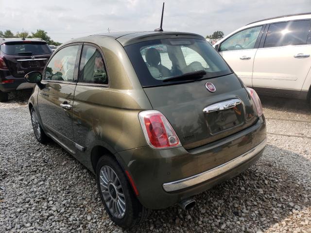 2012 FIAT 500 LOUNGE 3C3CFFCR8CT106491