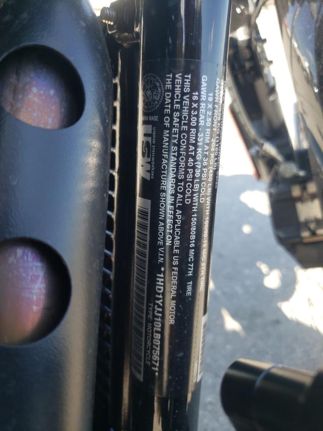 2020 HARLEY-DAVIDSON FXBB 1HD1YJJ10LB075671