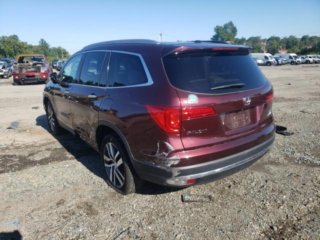 2016 HONDA PILOT ELIT 5FNYF6H08GB117829