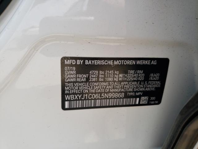 2020 BMW X2 XDRIVE2 WBXYJ1C06L5N99868