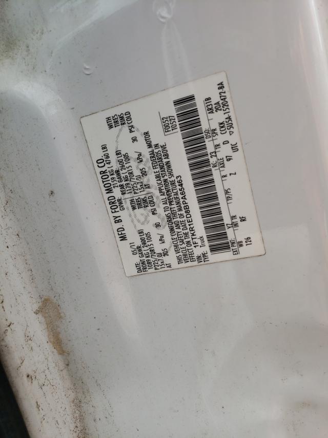 2011 FORD RANGER SUP 1FTKR1ED8BPA65463