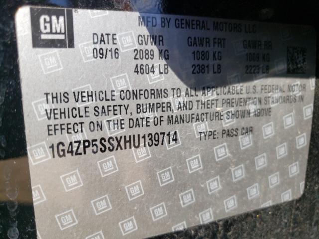 2017 BUICK LACROSSE E 1G4ZP5SSXHU139714